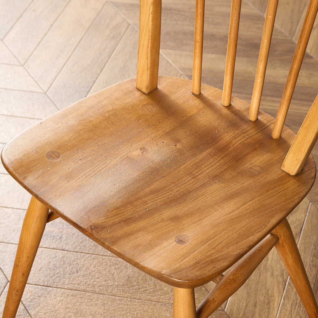 【発送の場合は即購入不可】 ercol フープバックチェア 4本 スポーク アーコール ダイニングチェア 英国 ヴィンテージ 曲木 椅子 エルム 天然木 イギリス 88673 アーコール ERCOL ヴィンテージ 4本 スポーク フープバックチェア