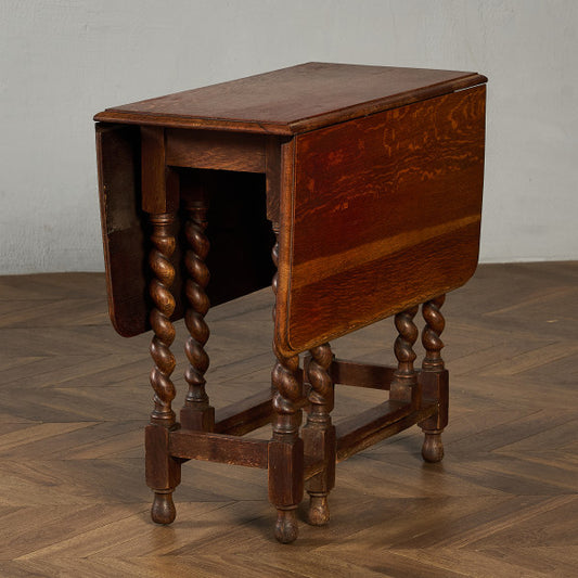 英国 クラシック ドロップリーフ ゲートレッグテーブル