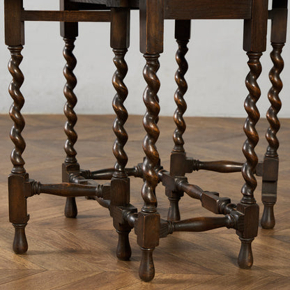 英国 クラシック ドロップリーフ ゲートレッグテーブル