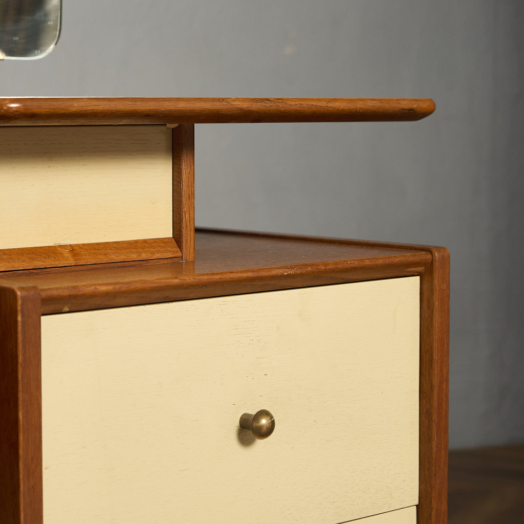 Chinese white ヴィンテージ ドレッサーデスク 初期ゴールドラベル