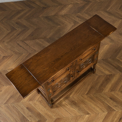 英国 クラシック 拡張天板付き サイドボード