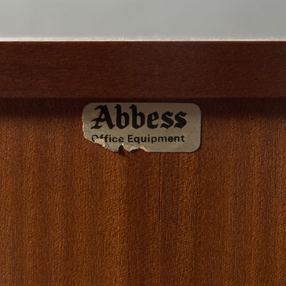 Abbess ヴィンテージ ガラス キャビネット 本棚