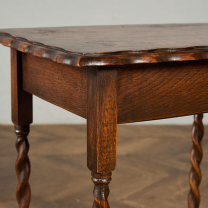 英国 クラシック バーリーシュガーツイスト サイドテーブル #91801