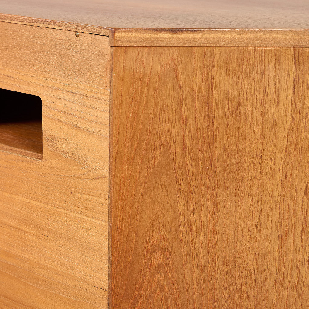 ヴィンテージ コーナー キャビネット  AVボード