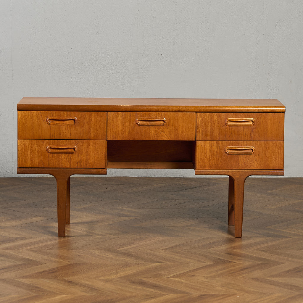 ヴィンテージ ドレッシングデスク 両袖デスク