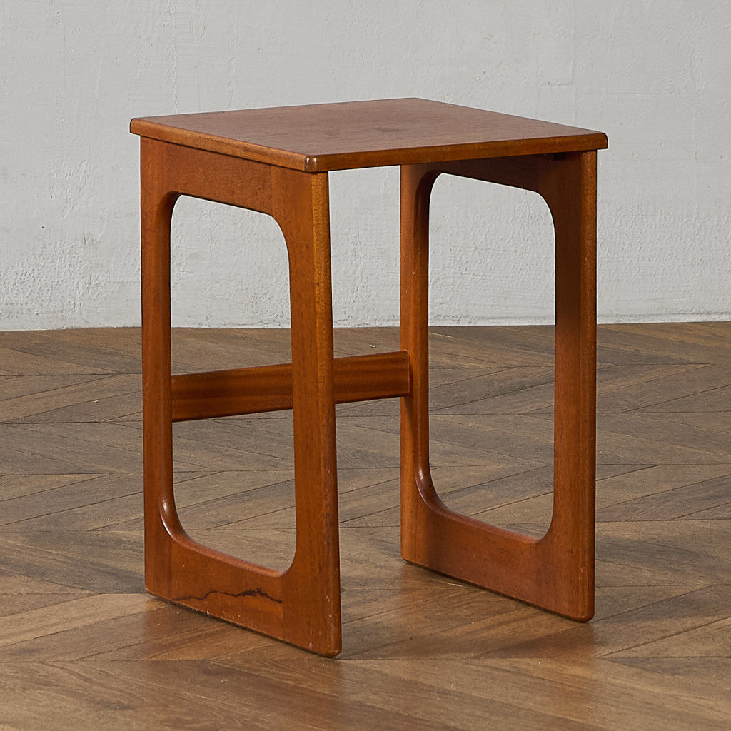 ヴィンテージ 拡張 天板付き ネストコーヒーテーブル