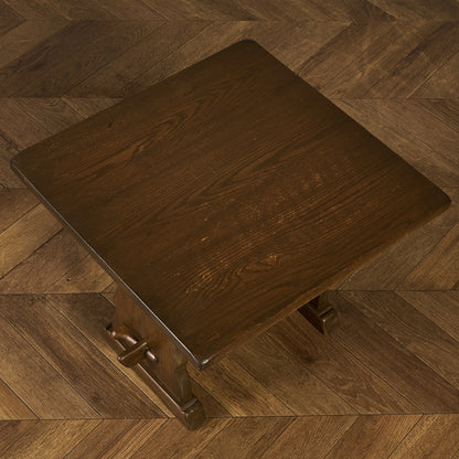 英国 クラシック オーク材 センターテーブル サイドテーブル