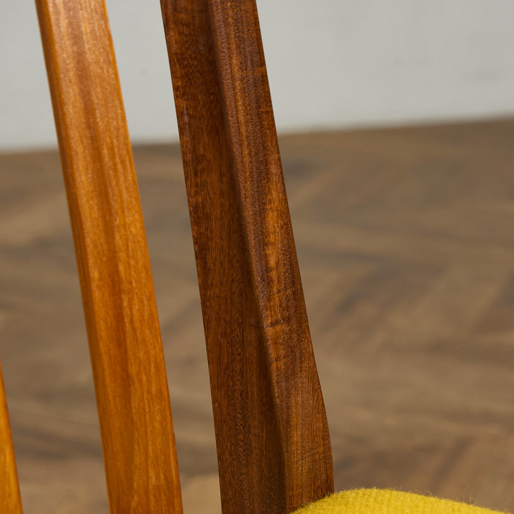 スラットバックチェア 座面張替え済み