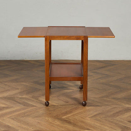 英国 ヴィンテージ ドロップリーフ トロリー ワゴン