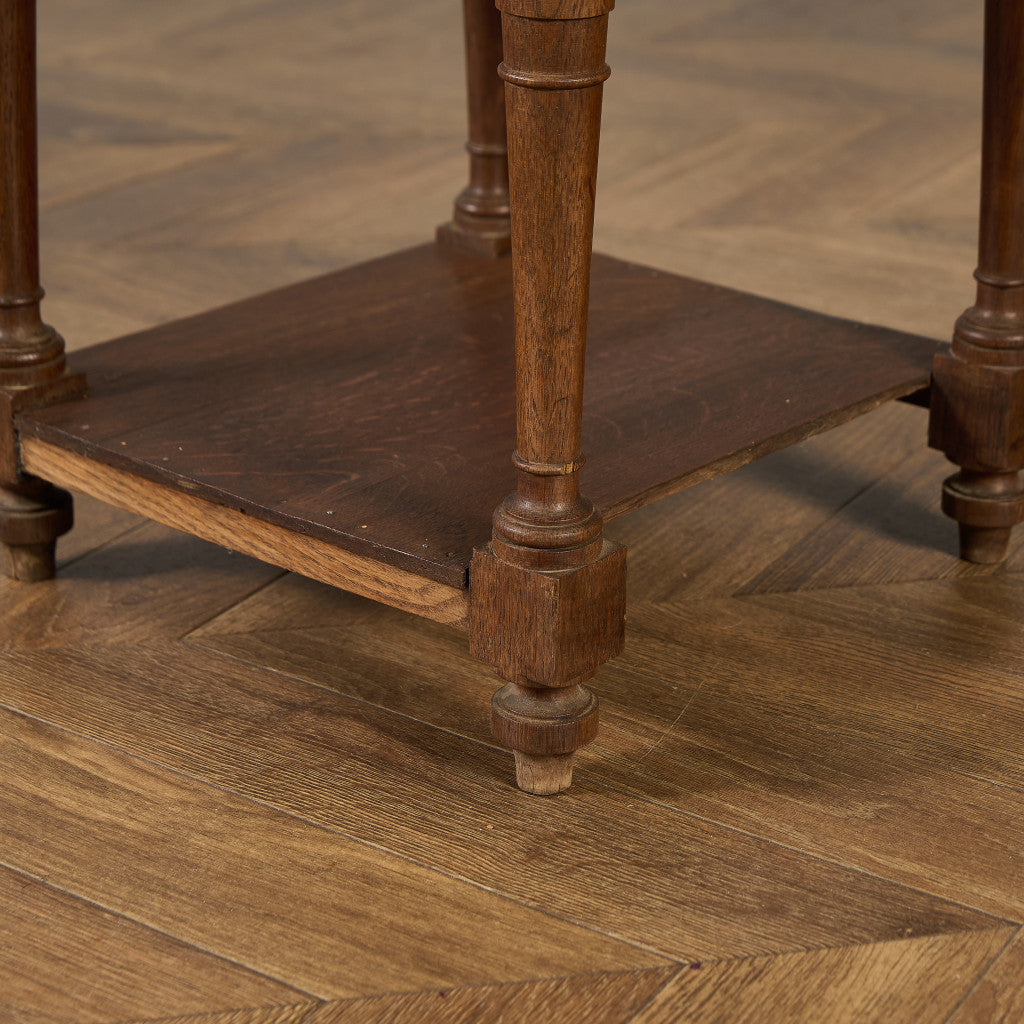 英国 クラシック 大理石 サイドキャビネット #96619