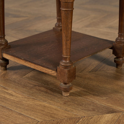 英国 クラシック 大理石 サイドキャビネット #96619