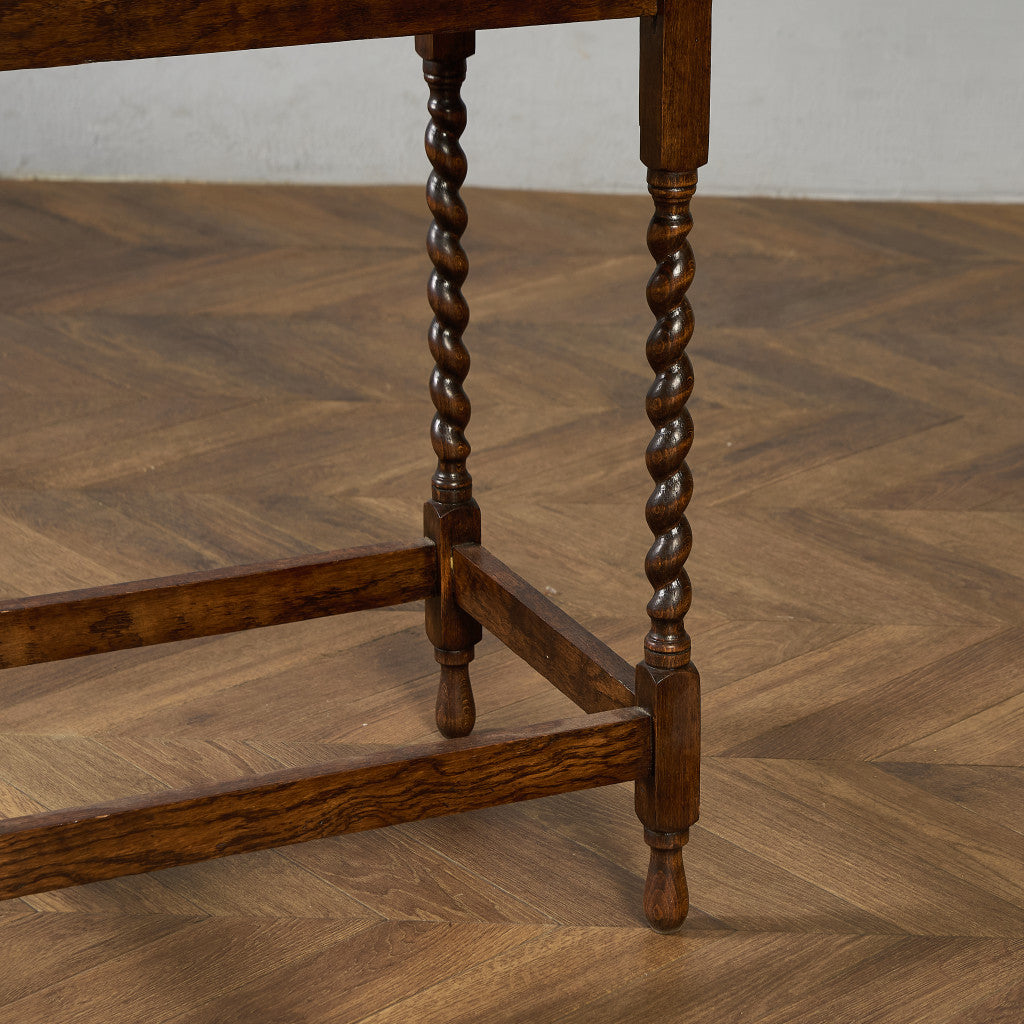 英国 クラシック バーリーシュガーツイスト サイドテーブル