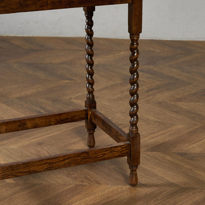 英国 クラシック バーリーシュガーツイスト サイドテーブル