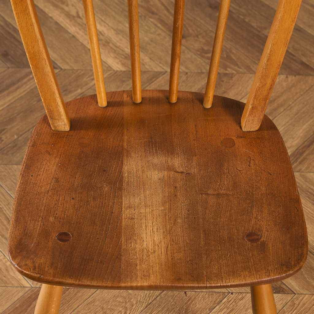 アーコール ERCOL ヴィンテージ 4本 スポーク フープバックチェア