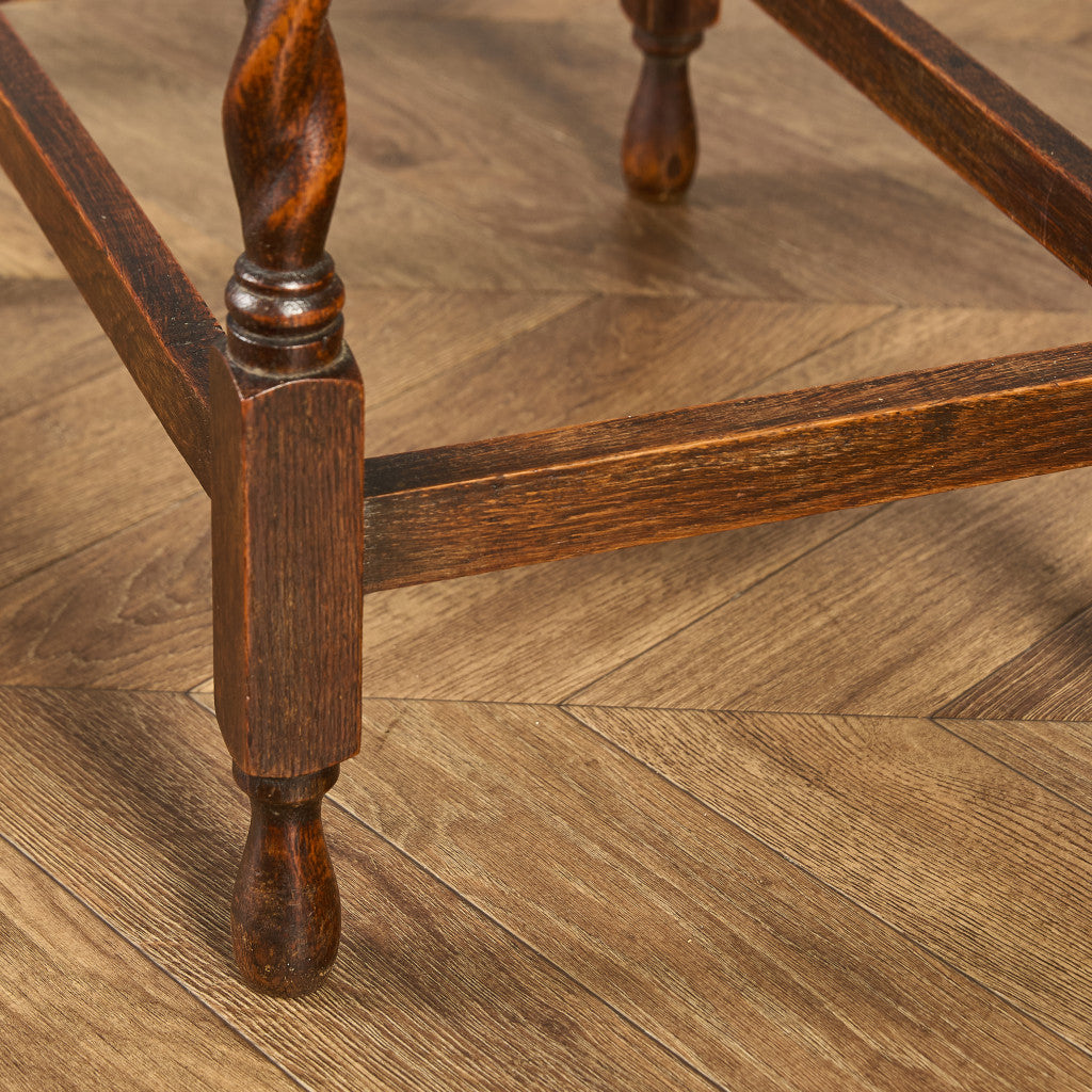 英国 クラシック バーリーシュガーツイスト サイドテーブル #91801