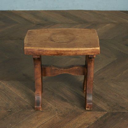 British antique milking stool #81722