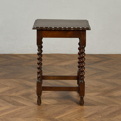 英国 クラシック バーリーシュガーツイスト サイドテーブル