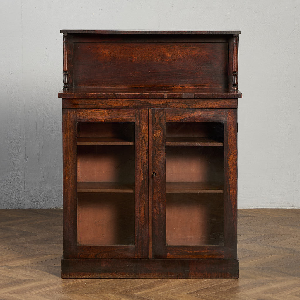 英国 クラシック ガラス キャビネット