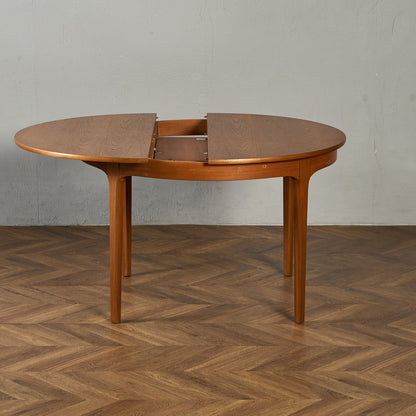 エクステンション ラウンド ダイニングテーブル