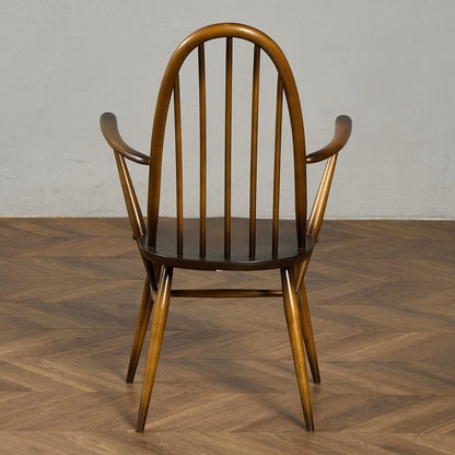 ヴィンテージ クエーカー アームチェア ラウンドゴールドラベル