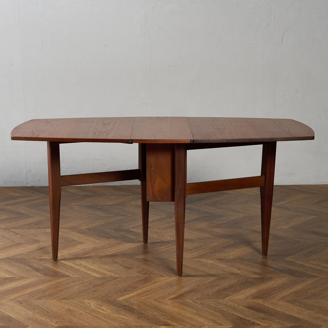 イギリス ヴィンテージ ドロップリーフ ゲートレッグテーブル #97404