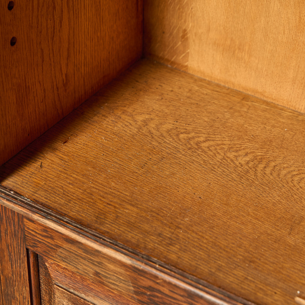 英国 クラシック ブックケース 食器棚