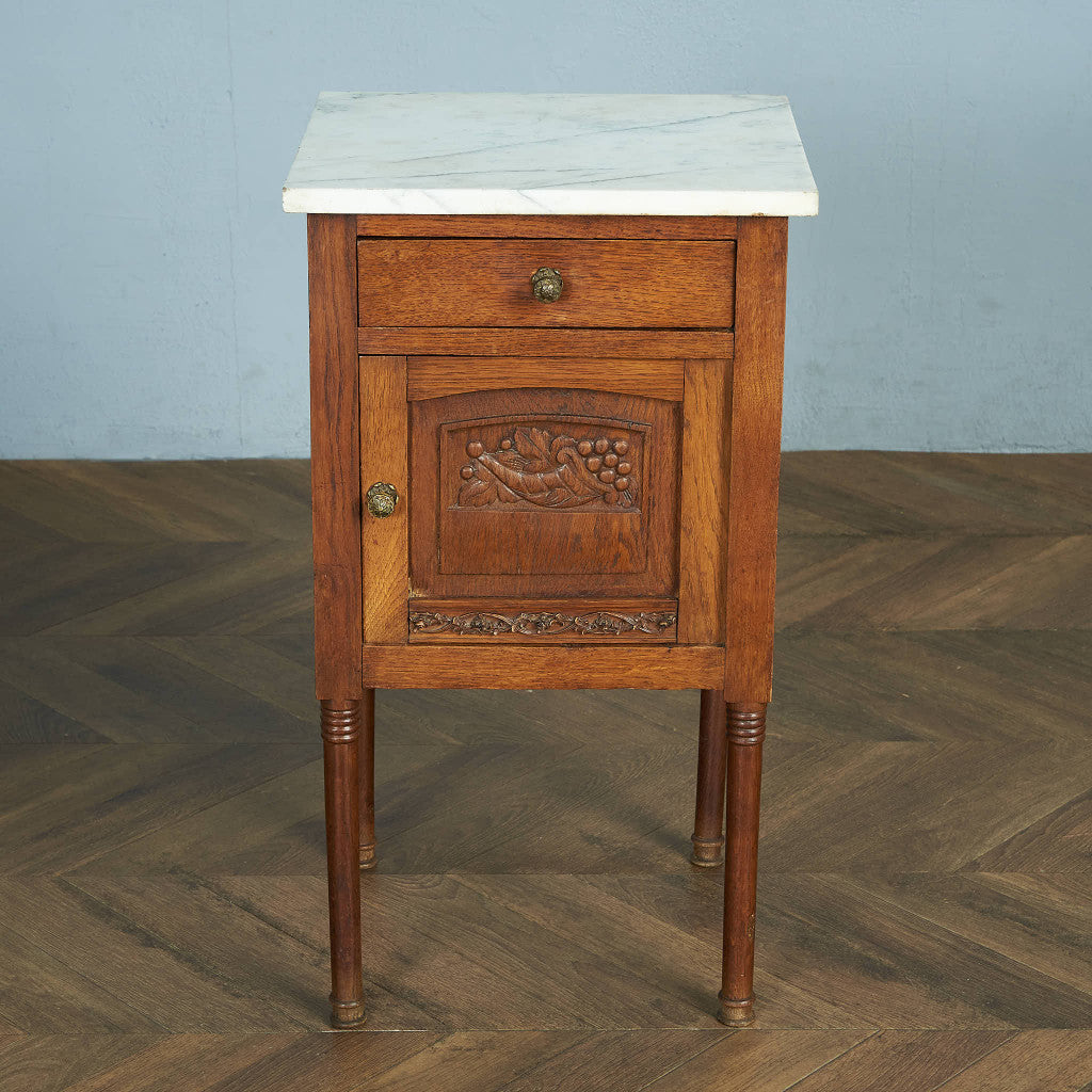アンティーク　キャビネット　サイドテーブル　大理石　ヴィンテージ アンティーク キャビネット サイドテーブル 大理石 ヴィンテージ Side