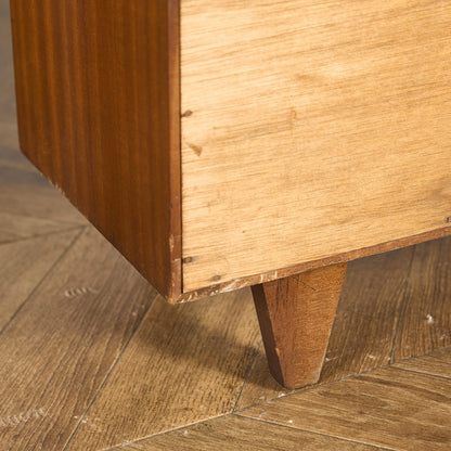 英国ヴィンテージ ガラスキャビネット