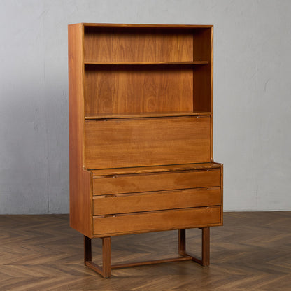 ヴィンテージ ビューローブックケース ウォールユニット