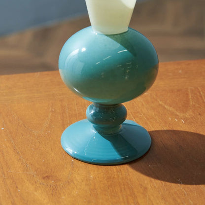 MINI VASE TWO TONE / Beige×Green