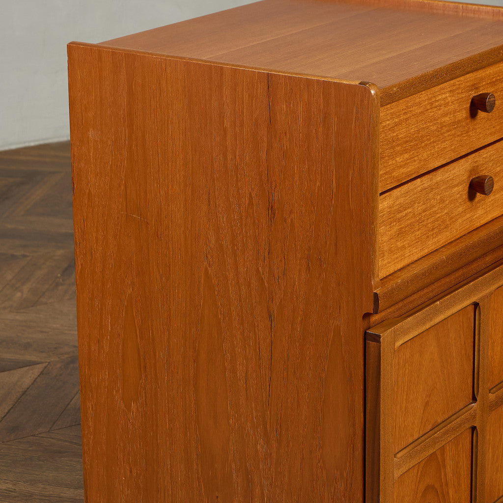 ヴィンテージ 十字扉 スモール キャビネット