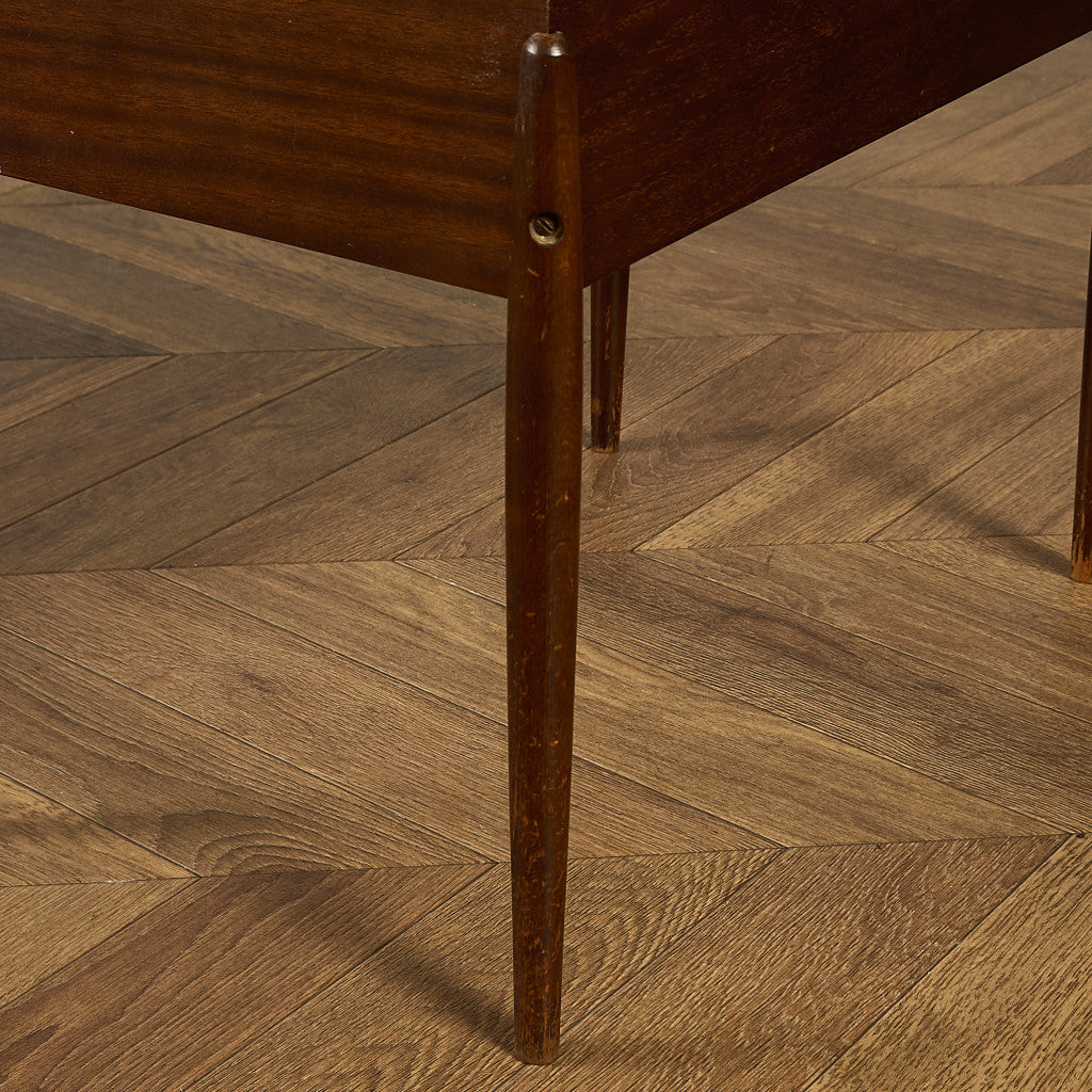 英国 ヴィンテージ ソーイングボックス サイドテーブル