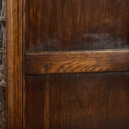 英国 クラシック オーク 3段 チェスト