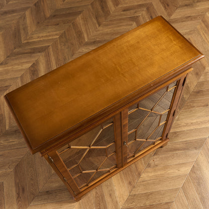 英国 クラシック エドワーディアン ブックケース  食器棚