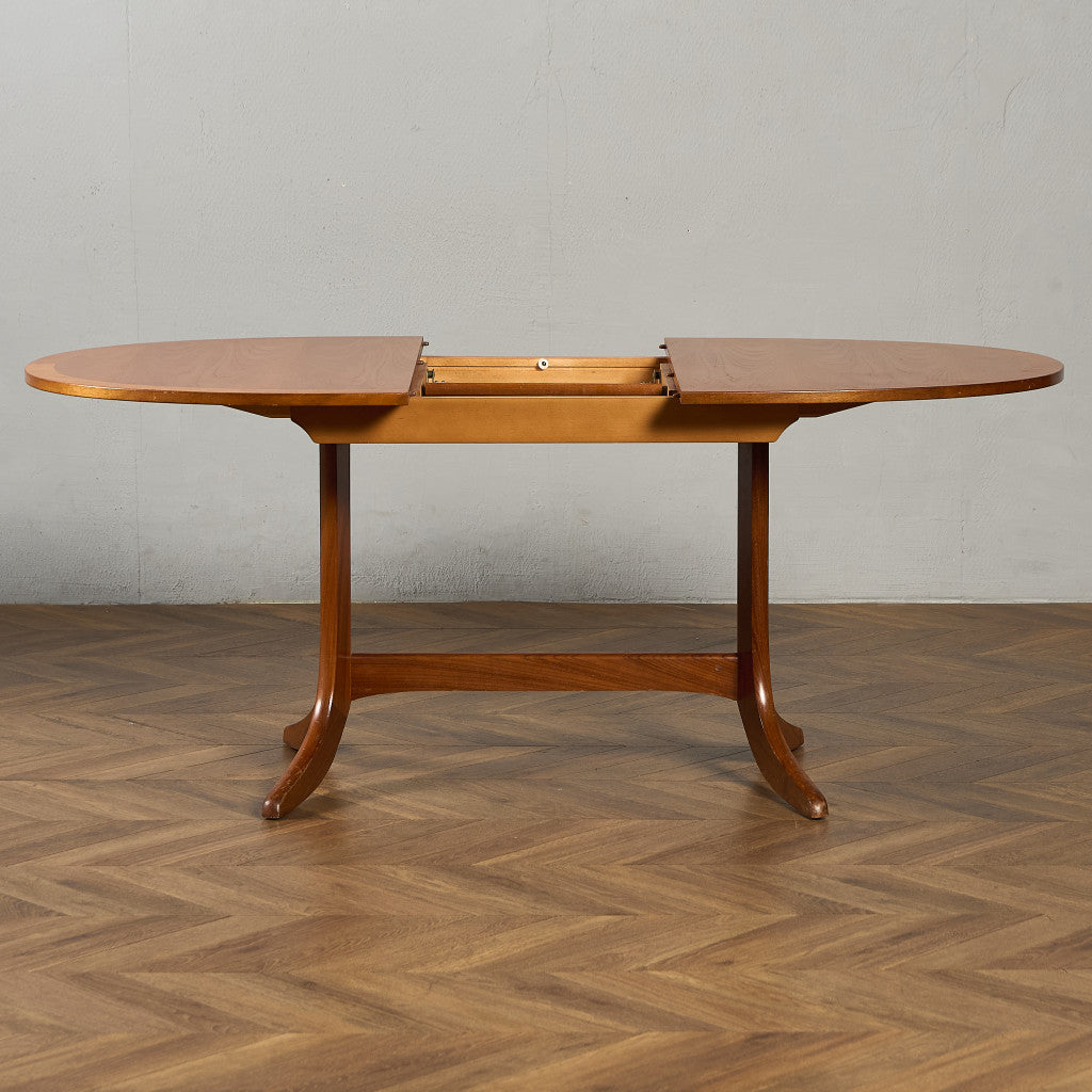 ヴィンテージ エクステンション オーバル ダイニングテーブル