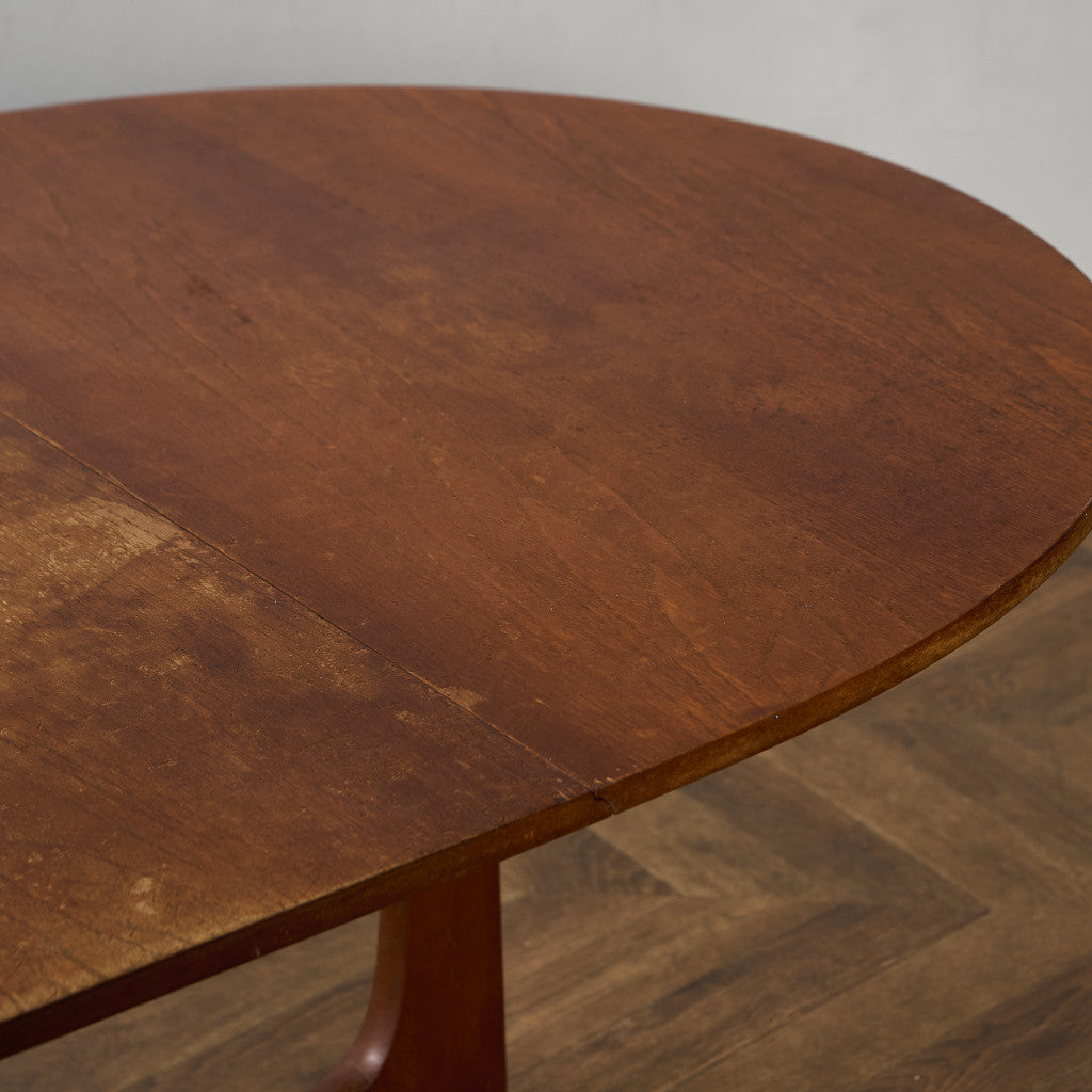 イギリス ヴィンテージ ドロップリーフ ゲートレッグテーブル