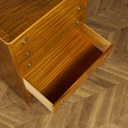 英国 クラシック 5段 チェスト #90027