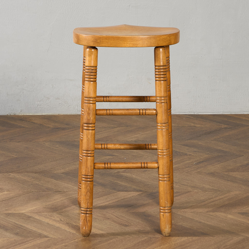 イギリス ヴィンテージ ハイ スツール