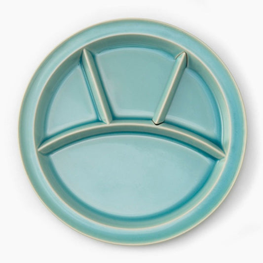 ユザーン カレー皿 / 仕切りが取れるカレー皿