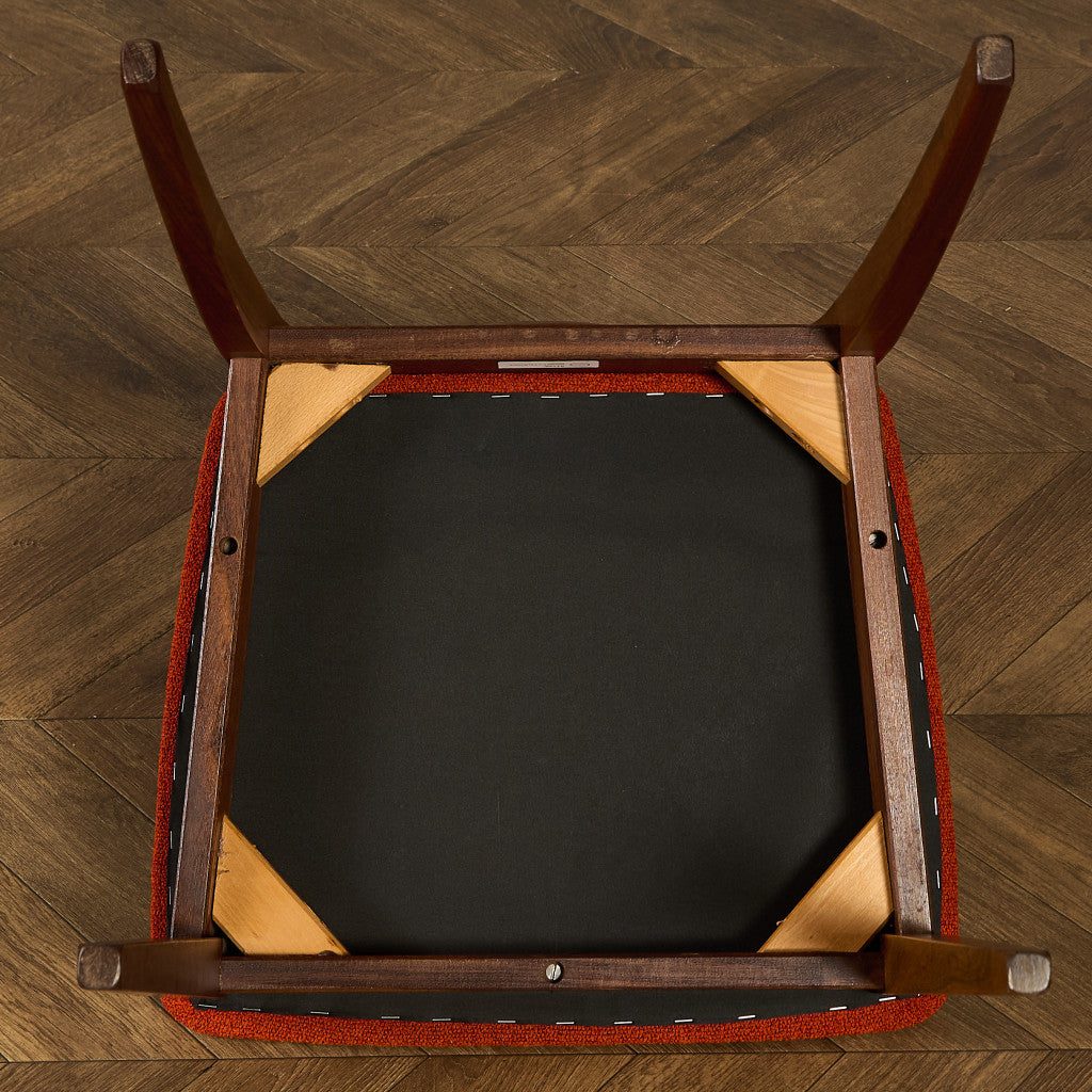 スラットバックチェア 座面張替え済み