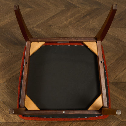 スラットバックチェア 座面張替え済み