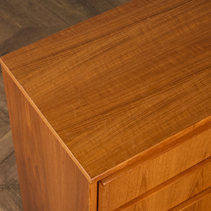 英国 ヴィンテージ 4段 チェスト #90033