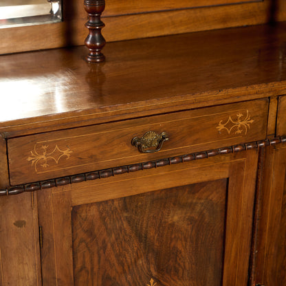 英国 アンティーク ミラーバック サイドボード シフォニア