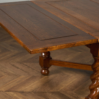 英国 クラシック ドローリーフ ダイニングテーブル