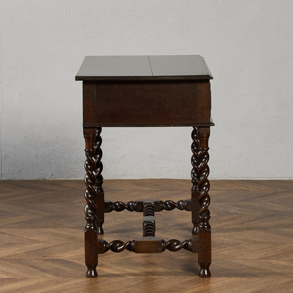 英国 クラシック オーク材 コンソールテーブル