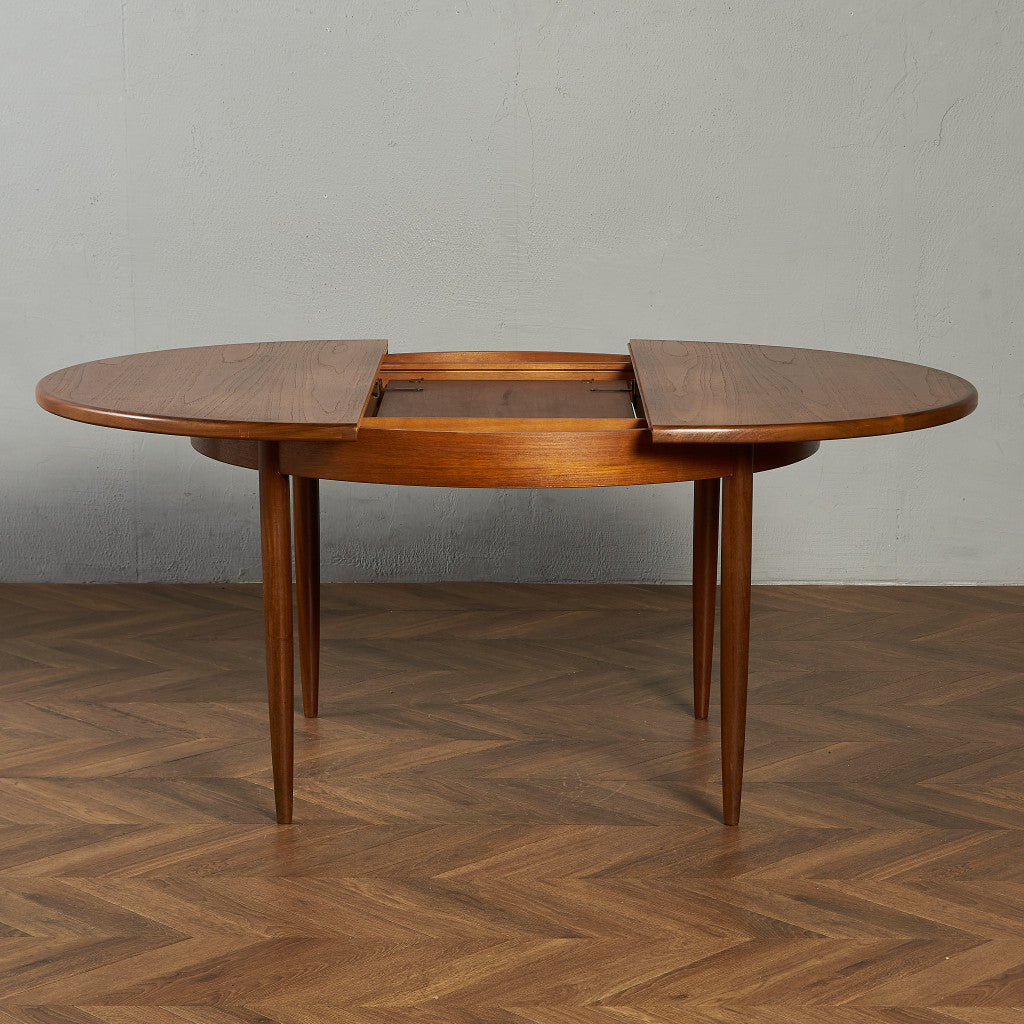 エクステンション ラウンド ダイニングテーブル