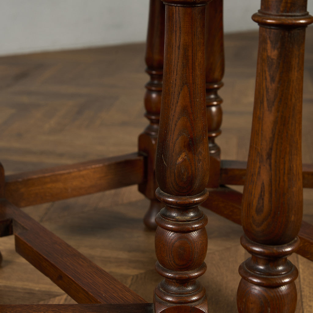 英国 クラシック ドロップリーフ ゲートレッグテーブル