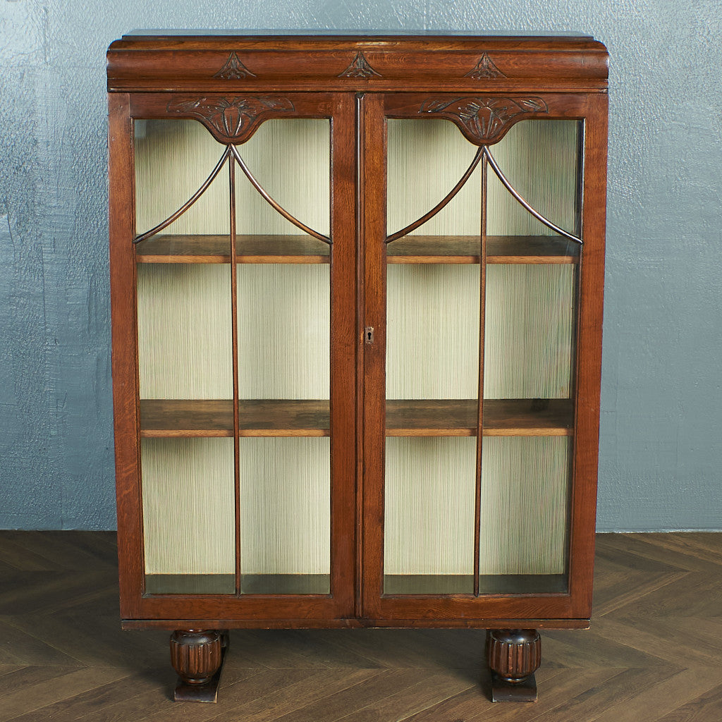 英国アンティーク ガラスブックケース #72384 – camori ヴィンテージ