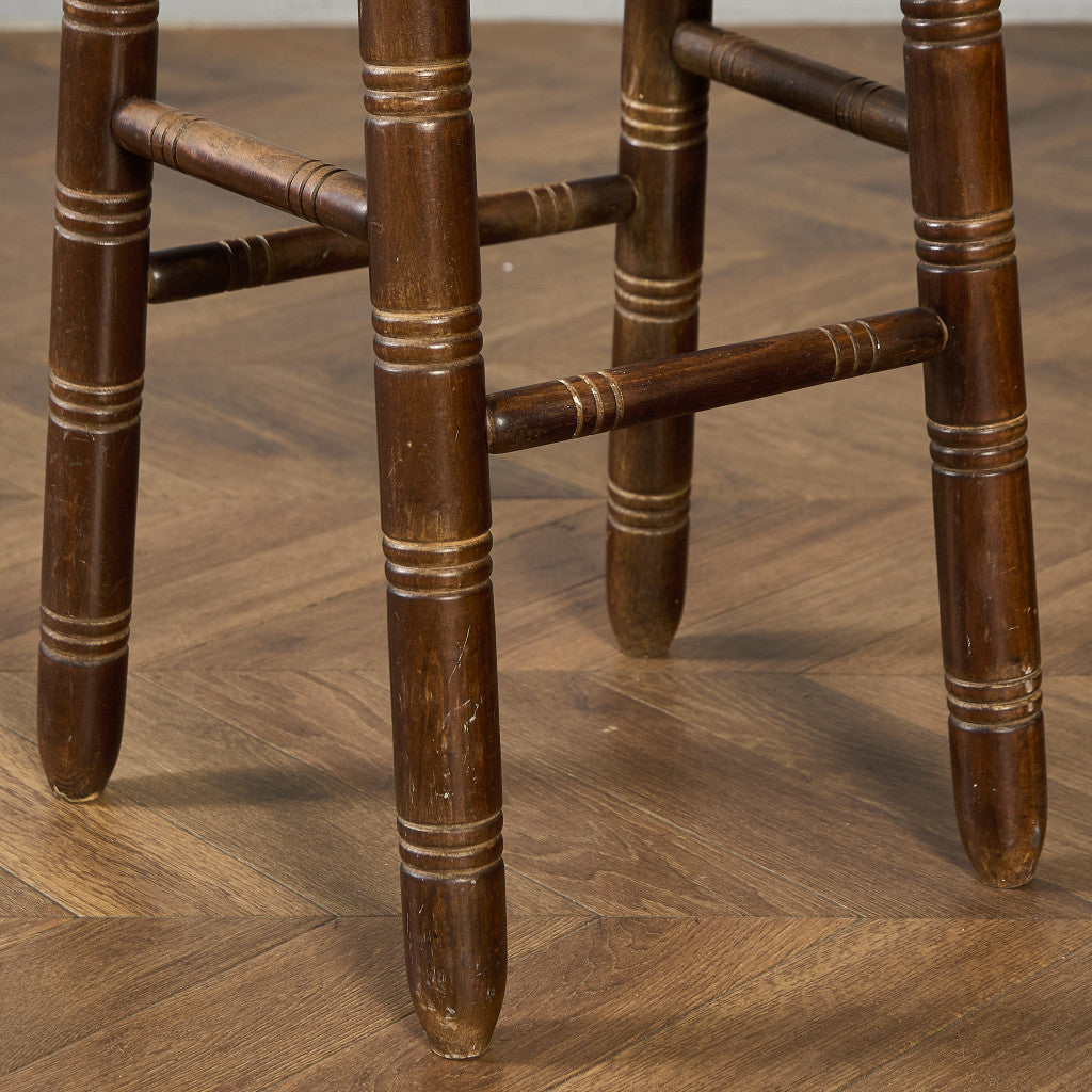 イギリス ヴィンテージ ハイ スツール