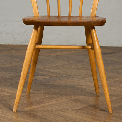 アーコール ERCOL ヴィンテージ 4本 スポーク フープバックチェア ラウンドゴールドラベル #89987